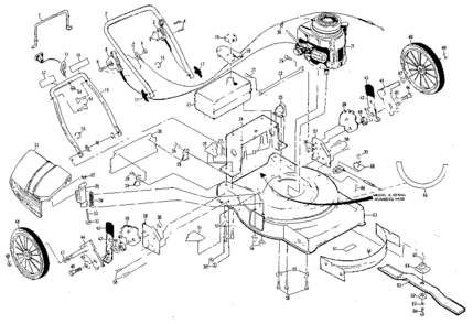 Part Location Diagram of 88405 Craftsman Baffle