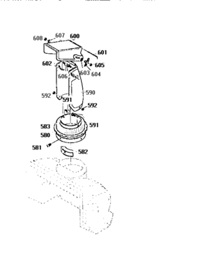 Chute Assembly Diagram and Parts List for 536886750  Craftsman Snow Blower