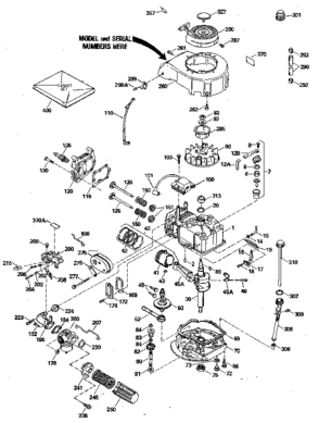 Part Location Diagram of 35861 Tecumseh Housing, Blower