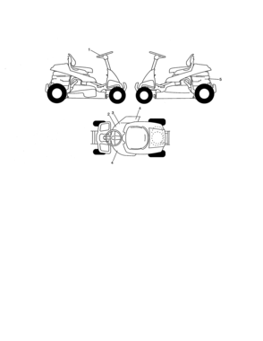 Decals Diagram and Parts List for 917280010  Craftsman Engine