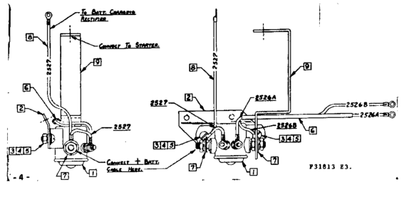 Starter Solenoid Assembly Diagram and Parts List for 58031813  Craftsman Engine