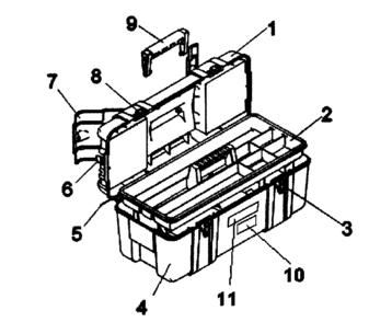 Part Location Diagram of 19206-RTP Craftsman Shell, pla