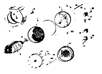 Stator Assembly Diagram and Parts List for 58031824  Craftsman Engine