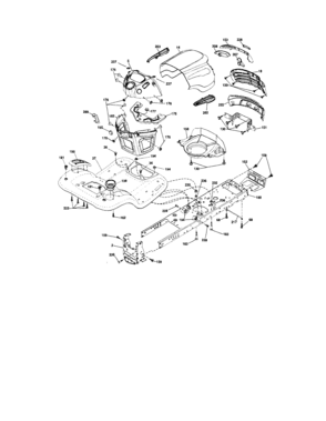 Part Location Diagram of 407234X428 Craftsman Lawn tractor dash