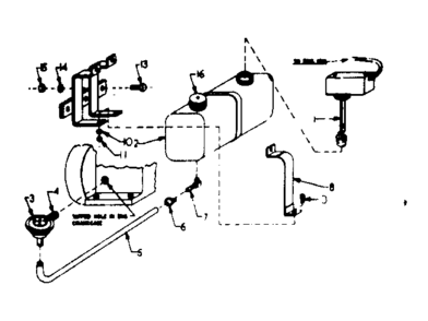 Low Oil Shut-off System Diagram and Parts List for 580320854  Craftsman Engine