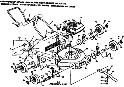 Part Location Diagram of 79735 Craftsman Disc grade assembly