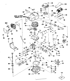 Part Location Diagram of 31346 Craftsman Lawn & garden equipment engine gasket set