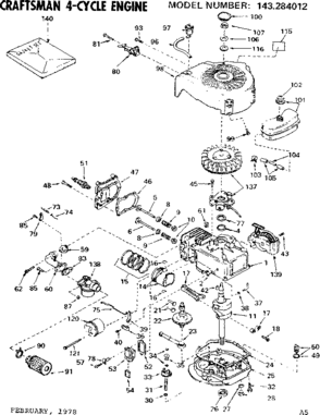 Part Location Diagram of 34367 Craftsman Housing