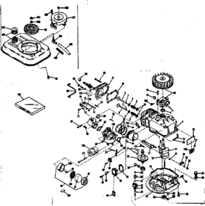 Part Location Diagram of 630987 Craftsman Carburetor