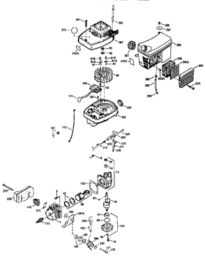 Engine (71/143) 143.961670 Diagram and Parts List for 143961670  Craftsman Engine