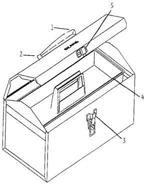 Unit Parts Diagram and Parts List for 650150  Craftsman Tool Stand & Cart