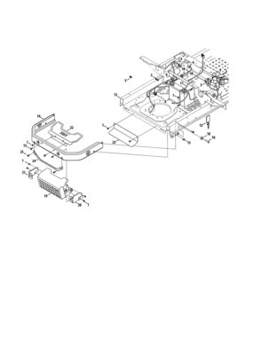 Part Location Diagram of 925-06284B MTD Harness