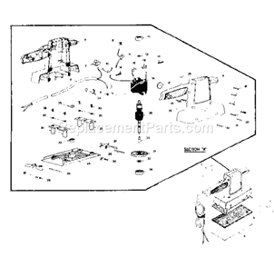 Part Location Diagram of 870126002 Ryobi Nut-wire Black 150c **std375