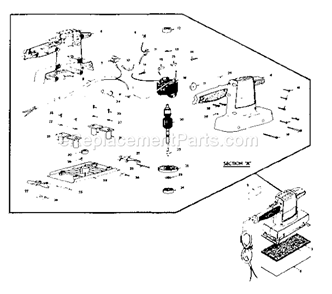 Part Location Diagram of 630865001 Craftsman Spg Washer