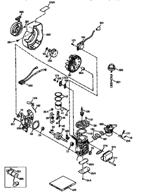 Engine (71/143) 143.973091 Diagram and Parts List for 143973091  Craftsman Engine
