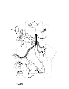 Part Location Diagram of 583046101-CM Craftsman Control.Thro