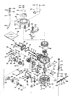 Part Location Diagram of 31743A Craftsman Mntng flange