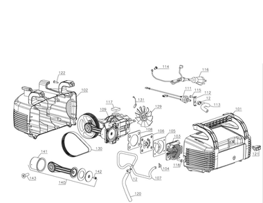 Part Location Diagram of 5140209-03 DeWALT Brush Pair Kit
