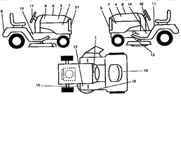 Part Location Diagram of 160304 Craftsman Hood decal