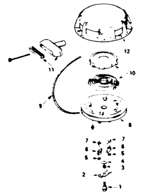 Part Location Diagram of 580483 Craftsman Retainer ring