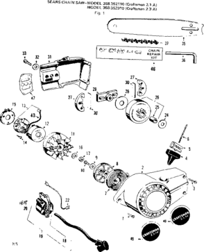 Part Location Diagram of 15074 MTD IDLER FOR DECK