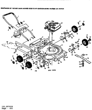 Part Location Diagram of 77764 Generac Front Corner Post
