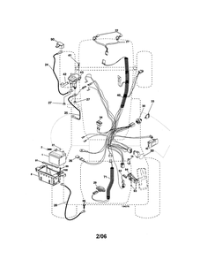 Diagram Diagram and Parts List for 917276900 Type 0 Craftsman Lawn Tractor