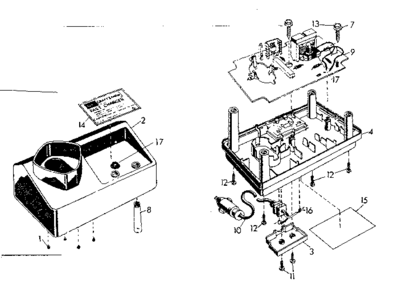Unit Parts Diagram and Parts List for 900279080  Craftsman Charger