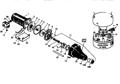 Part Location Diagram of U37-669P Craftsman Pump tube switch