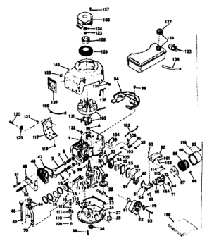 Part Location Diagram of 752199 Craftsman Engine