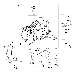 Cylinder Diagram and Parts List for CMXGRAM7821291  Craftsman Lawn Tractor