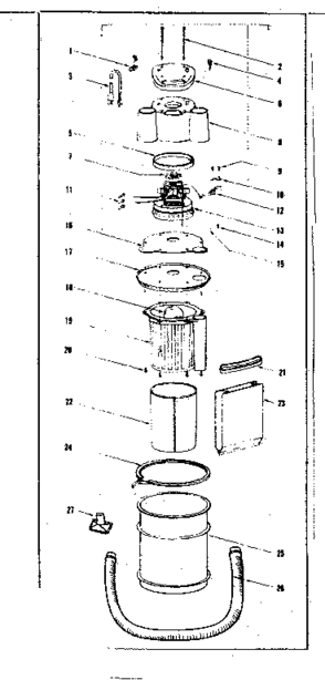 Part Location Diagram of 1823 Craftsman Motor