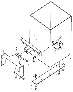 Part Location Diagram of 12784 Craftsman Box