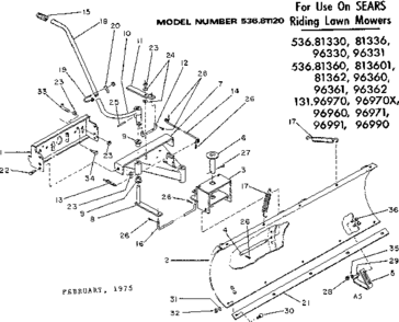 Part Location Diagram of 13264 Craftsman Bracket