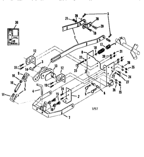 Part Location Diagram of H-709 Craftsman Pin
