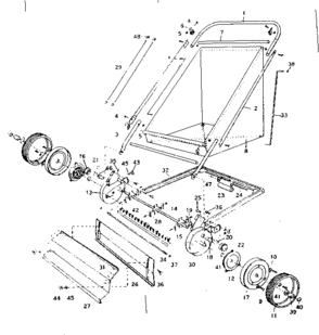Unit Parts Diagram and Parts List for 53683860  Craftsman Lawn Tractor