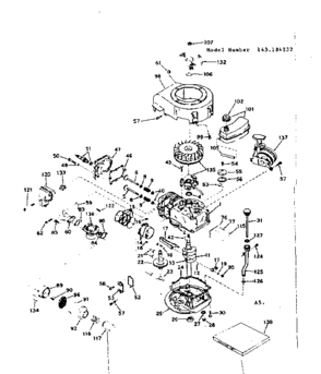 Part Location Diagram of 32753 Craftsman Housing