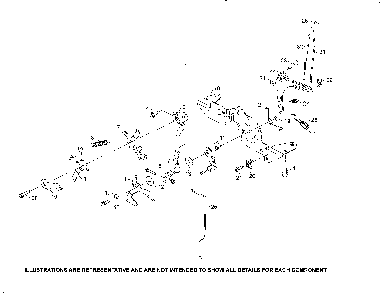 Engine control Diagram and Parts List for 96042022000  Craftsman Lawn Tractor