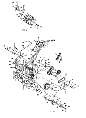 Part Location Diagram of 03271000 Craftsman Hex nut, 8-pack