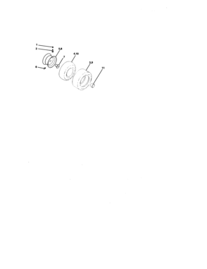 Wheels And Tires Diagram and Parts List for 917271650  Craftsman Lawn Tractor