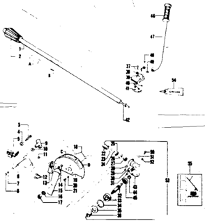 Part Location Diagram of 24406 Craftsman Collar nut