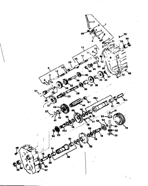 Replacement Parts Diagram and Parts List for 917794004  Craftsman Lawn Tractor