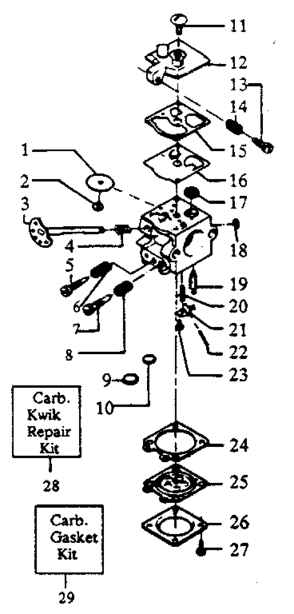 Part Location Diagram of 530-035017 Craftsman Screw