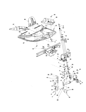Part Location Diagram of 683-0179A MTD DISCONTINUED