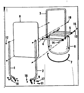 Part Location Diagram of 132911 Craftsman Machine screw, 8-pack