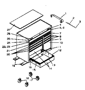 Part Location Diagram of 18194A2-EBE Craftsman 2