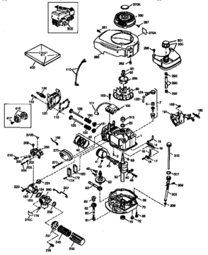 Engine 143.975506 Diagram and Parts List for 143975506  Craftsman Engine