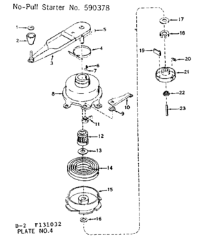 Part Location Diagram of 31457 Craftsman Spring hub