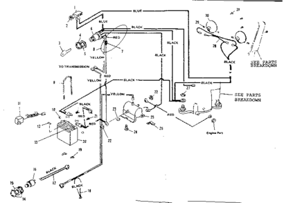 Part Location Diagram of 41593 Craftsman Thread-cutting screw