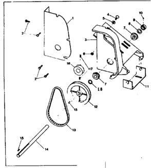 Part Location Diagram of 1773.00 Craftsman Hex nut, 8-pack